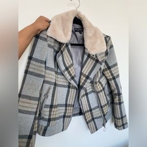 Miss Selfridge checkered jacket